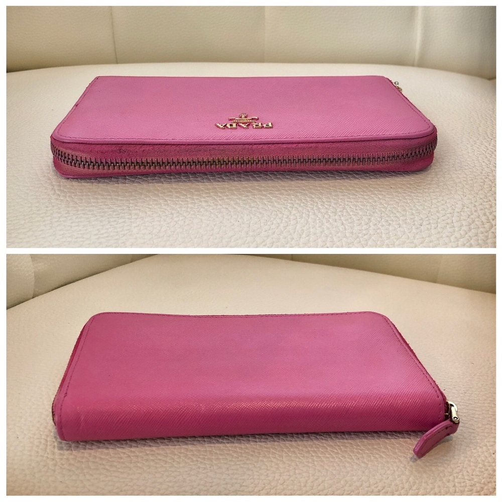 ⭕️SOLD⭕️Prada Zip Around Wallet - Picture 3 of 9